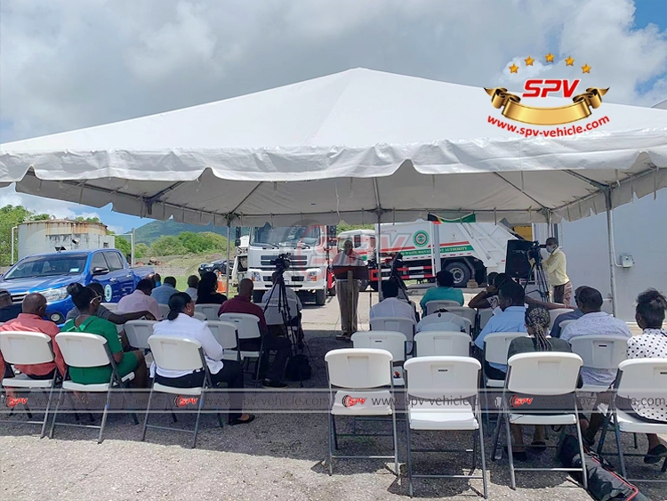 Receipt Ceremony for SPV Garbage Compactors Truck 2 Receipt Ceremony for SPV Garbage Compactors Truck 2
